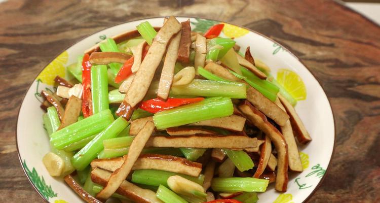 豆腐干的制作与美食分享（以豆腐干为主角的创意料理，健康又美味）