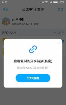 如何使用网盘分享文件给他人（简单易行的网盘文件分享技巧，助您高效传输数据）