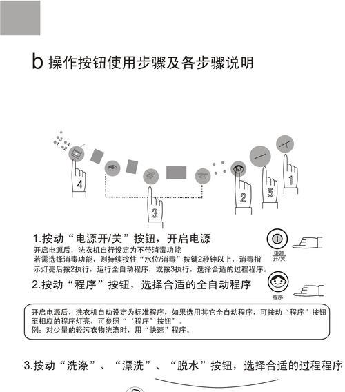 海尔洗衣机使用说明方法（如何正确使用海尔洗衣机，让衣物焕然一新）