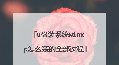 U盘装机大师——轻松安装系统的利器（一键安装，节省时间、提高效率）