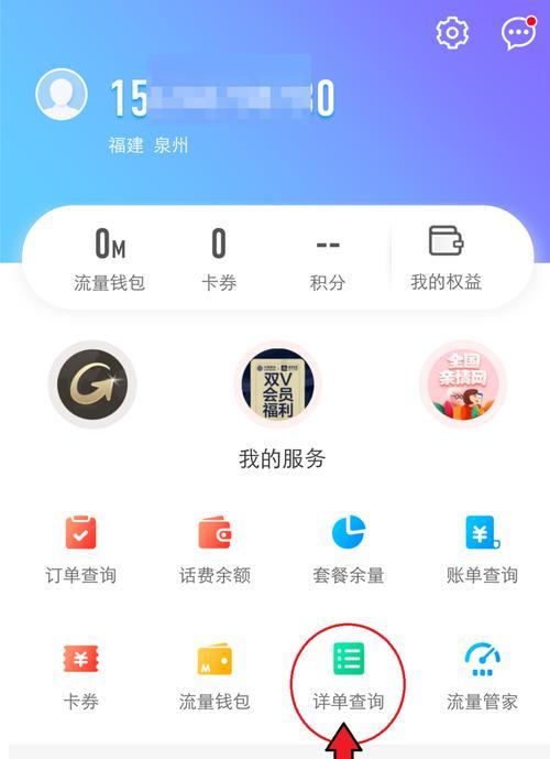 如何通过移动查看通话记录详单（简单操作方法帮助你轻松查看通话记录详单）