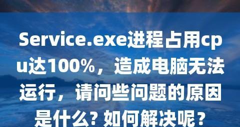 揭秘CPU使用率100%的病毒困扰（病毒肆虐，CPU陷入疯狂运算，如何解决？）