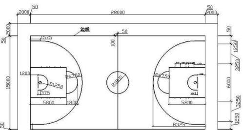 篮球场地标准尺寸与规范（深入了解篮球场地尺寸标准）